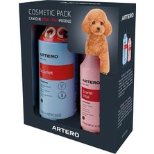 Artero Kızıl Poodle Köpekler Için Renk Arttırıcı Profesyonel Kozmetik Bakım Seti