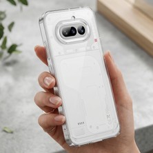 Caseonn Nothing Phone (4A) Kılıf Kamera Korumalı Darbe Emici Şeffaf Arka Kapak Tam Şeffaf