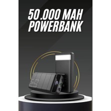 50.000 Mah LED Dijital Göstergeli USB Çıkışı Powerbank