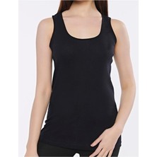 Nacar Store Kadın 6'lı Paket Geniş Askılı Pamuklu Atlet