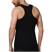 Nacar Store Erkek Askılı 6'lı Paket Ribana Spor Atlet
