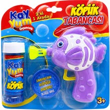 Balık Figürlü Köpük Tabancası – Baloncuk Oyuncağı 3+ Yaş