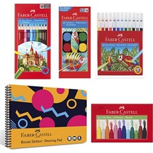 Faber-Castell Boyama Seti ve Resim Defteri