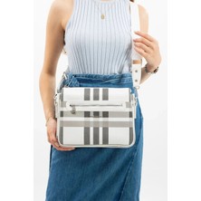 Just Polo Kadın Ekose El ve Omuz Çantası 6011MH