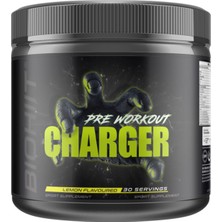 Bio Hiit Pre Workout Charger Limon Aromalı 30 Servis – Antrenman Öncesi Toz Sporcu Gıdası