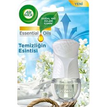 3 Adet Airwick Elektrikli Oda Kokusu Makina + Yedek Temizliğin Esintisi