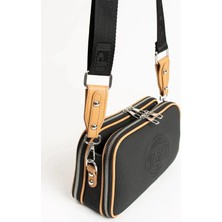 Just Polo Justpolo Kadın Orijinal Lacoste 3 Bölmeli Iki Askılı Omuz ve Çapraz Çantası