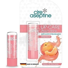 4 Adet Cire Aseptine Dudak Kremi Peach Shine 4,5 gr