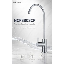 Watalina Premium Su Arıtma Musluğu Krom Tek Kollu Nsf Sertifikalı NCPS803CP