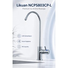 Watalina NCPS803CP-L Nsf Sertifikalı Led’li Krom Su Arıtma Musluğu