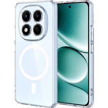 Zengemtr Newface Xiaomi Redmi Note 15 4g Combo Sert Şeffaf Magsafe Kapak - Şeffaf