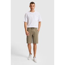 U.s. Polo Assn. Erkek Haki Şort (Örme) 50327203-VR027