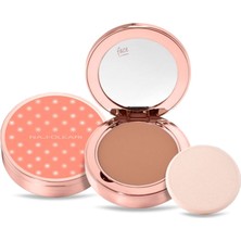 Naj Oleari Sun Addiction 03 SPF15+ Krem Kompakt Fondöten - Doğal Kapatıcılık Uzun Süre Kalıcı