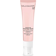 Naj Oleari Glow Me Perfecting Primer Işıltılı Makyaj Bazı 28 ml - Pürüzsüzleştiren Kalıcılık Artıran Baz