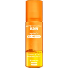 Isdin Fotoprotector Hydrooil SPF30+ Güneş Koruyucu Yağ 200 ml - Yüksek Koruma Faktörlü Güneş Bakımı