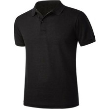 Nacar Store Unisex Polo Yaka Kısa Kol Okul T-Shirt