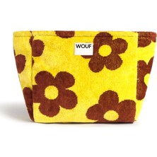 Wouf Phi Phi Renkli Baskılı Kadın Makyaj Çantası 30 x 22 cm - Renkli Baskılı Şık Makyaj Çantası