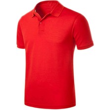Nacar Store Unisex Polo Yaka Kısa Kol Okul T-Shirt