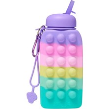 Smiggle Popem Popitli Katlanabilir Pipetli 750ML Suluk