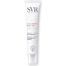Svr Clairial Cream SPF50 Leke Karşıtı Koruyucu Güneş Kremi 40 ml - Yüksek Koruma Faktörlü Güneş Bakımı
