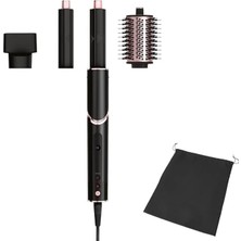 Empressco 3-In-1 Saç Kurutma ve Şekillendirme Cihazı, Siyah/rose Gold