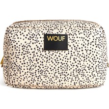 Wouf Panna Renkli Baskılı Kadın Makyaj Çantası 20 x 13 cm - Renkli Baskılı Şık Makyaj Çantası