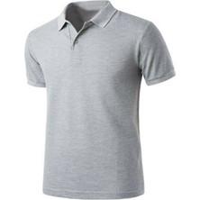 Nacar Store Unisex Polo Yaka Kısa Kol Okul T-Shirt
