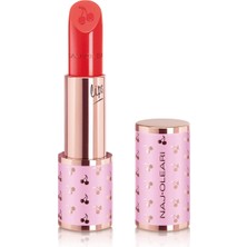 Naj Oleari Creamy Delight 12 Coral Red Lipstick - Yoğun Renkli Konforlu Bitiş