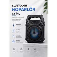 Hace Bazaar Mikrofonlu Bluetooth Ses Sistemli Usb, Micro Sd, Fm ve Uzun Pil Ömrü