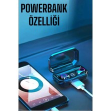 Solmazlar Online Mey Ithalat® Dijital Göstergeli Bluetooth Bağlantılı Kulaklık Dokunmatik Kontrol