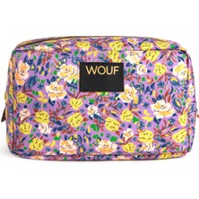 Wouf Sundance Renkli Baskılı Kadın Makyaj Çantası 20 x 13 cm - Renkli Baskılı Şık Makyaj Çantası