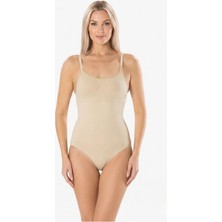 Formactive Kadın Inceltme Etkili Dikişsiz Korse Çıtçıtlı Zıbın - Slip Boy & Toparlayıcı Iç Giyim 1040
