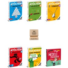 Arı Yayıncılık Arı 6. Sınıf Matematik Fen Türkçe Sosyal Atölyem Paragraf ve Neşeli Paragraf 6lı Set+ Telefon Standı