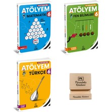 Arı Yayıncılık Arı 6. Sınıf Matematik Fen Bilimleri ve Türkçe Atölyem 3lü Set + Telefon Standı