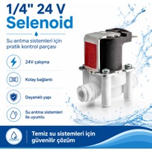 Bezos 1/4 Inç 24V Su Arıtma Selenoid Valf 608506022
