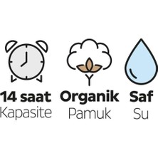 Solmazlar Online Mey Ithalat®   Natural Bebek Bezi Gross Paket 2 Beden 3-6 kg 100 Adet