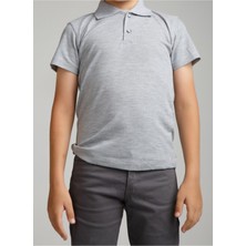 Nacar Store Erkek Çocuk Polo Yaka Kısa Kol Okul T-Shirt