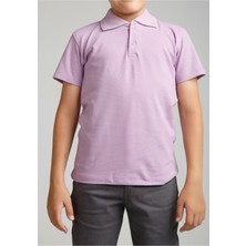 Nacar Store Erkek Çocuk Polo Yaka Kısa Kol Okul T-Shirt