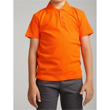 Nacar Store Erkek Çocuk Polo Yaka Kısa Kol Okul T-Shirt