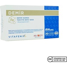 Vitafenix Demir 30 Kapsül