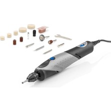 2050 Stylo+ Çok Amaçlı Alet 9 W Set (15 Aksesuar, Değişken Devir Ayarı 22.000 Devir/dakikaya K