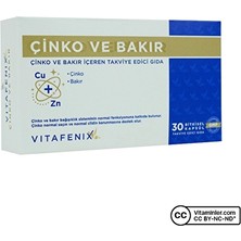 Vitafenix Çinko ve Bakır 30 Kapsül