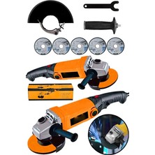 Seri 3000 W Devir Ayarlı Spiral Taşlama Metal Kesim 5 Psc Taş Hediye Seri Hızlı Kesim