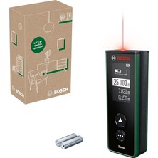 Home & Garden Zamo Lazerli Uzaklık Ölçer (25M Çalışma Alanı, 4 Sn. Ölçme Süresi, 2 x Aa Pi