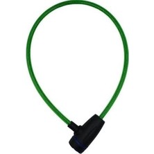 Tip Anahtarlı Motosiklet Bebek Arabası Bisiklet Kilidi -Kilit 10MM -65 cm Renk Asorti