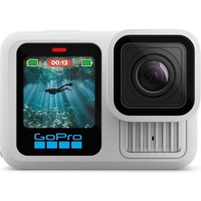 Üretim Gopro HERO13 Siyah Polar Beyaz - 5,3K60 Videolu Su Geçirmez Aksiyon Kamerası, 27 Mp Fotoğ