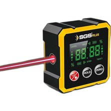 Lazer Dijital Açı Ölçer Mıknatıslı SGS5431