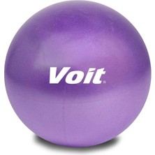 Voit Lüx Mini Pilates Topu Denge Yoga Egzersiz Topu Gymball Mor Standart Beden Dayanıklı