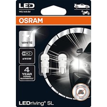 W5W T10 LED Park Ampulü 12V 2825DWP (2’li Paket)