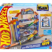 Wheels Akrobasi Garajı Oyun Seti Hot Wheels Maceraya Başlangıç Garajı, 4 Katlı, 3-8 Yaş Aras�